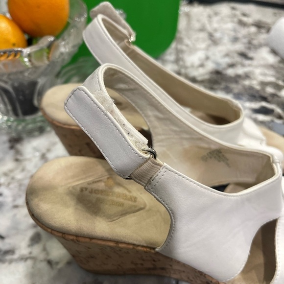 St. John’s Bay Cork Wedge Sandals woman’s size 9.5 - Picture 6 of 14